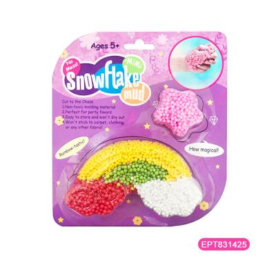 China Promotional EPT Snow Mud Tending Items Under One Dollar Per Price Unit Magic Sensory Sand Kit For Girls Play 19*17*2.6CM for sale