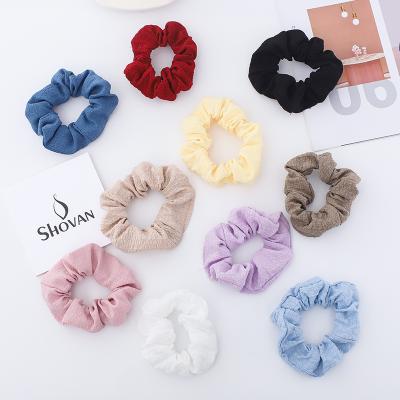 China Fashion OEKO-TEX BSCI factory wholesale blue hair band kids headbands girls headbands for women elastic scrunchies hair bands for sale