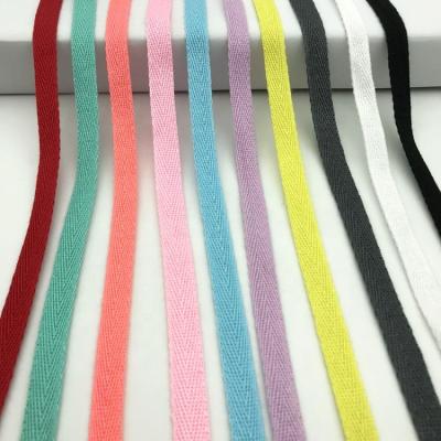 China OEKO-TEX BSCI viable factory sells custom cotton twill nextfashion webbing strap herringbone wholesale tape for sale