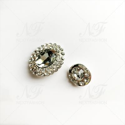 China Nickel Free Wholesale Gold Fashion Garment Accessories Nickel Free Round Gun Button for sale