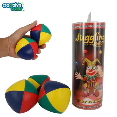 China Sports Toy China Wholesale Juggling Ball Set Bulk Promotion 3pcs Juggling Balls Kids Juggling Game On Sale for sale