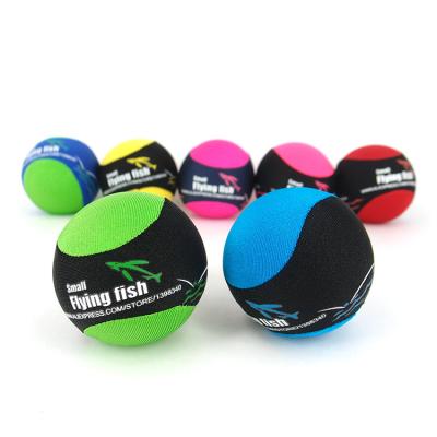 China Hot Selling Waterproof Toy Splash Rubber Water Ball Good Quality Grip Skim Milk Beach Final Soft Water Jumping Bouncing Ball For Sale for sale