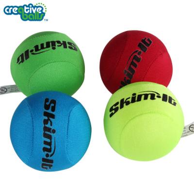 China Sports Toy Soft Skipping Pool Ultimate Effort Bouncing Ball Kids Anti-Effect High Water Bounce Grip Ball Skim Playing Water Ball for sale