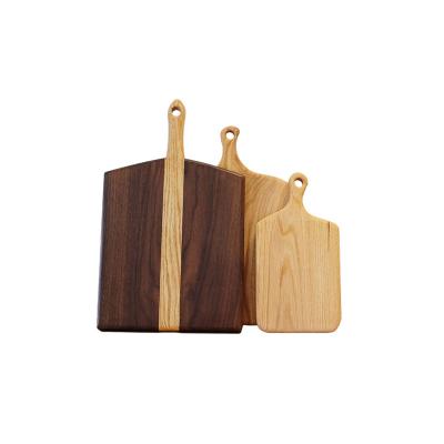 China Wholesale Viable Color Natural Chopping Boards Chopper Red Oak Black Walnut Solid Wood Cutting Boards for sale