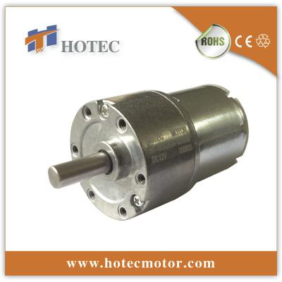 China 37mm metal gearbox 6V 12V 24V quiet gear reduction motor for sale