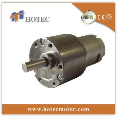 China low backlash 37mm geared dc motor with encoder for sale