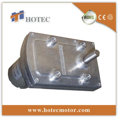 China flat gearbox 8mm shaft 12V gear dc motor for sale