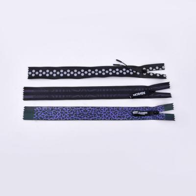 China Double Sliders End-End Resin Zipper Jackets Coat Zipper For Sewing DIY Garment Zippers for sale