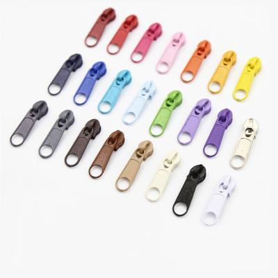 China Eco-Friendly Wholesale Custom Hot Zipper Sliders Metal Clothing Waist Zipper Sliders Custom Made Zipper Sliders For Bags for sale