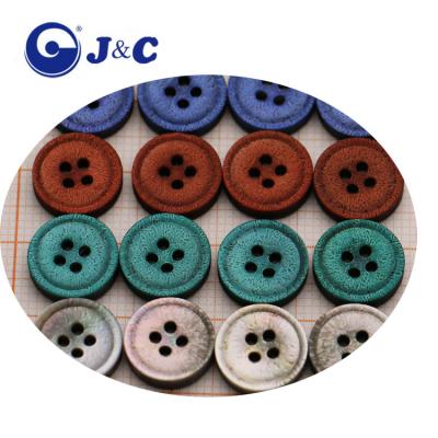 China Dry cleaning water ripple color styles WIPE shell buttons, mother of pearl shell buttons for sale