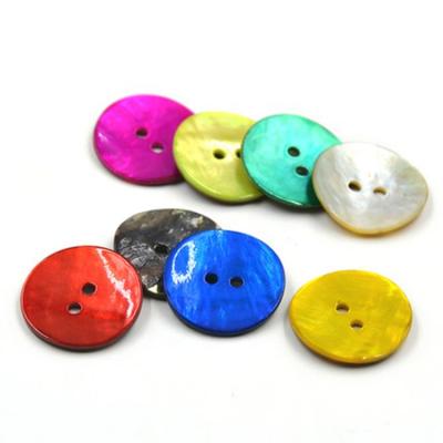 China Sustainable Beads Buttons Buttons For Garment Accessory 2 Holes Button For Clothing for sale