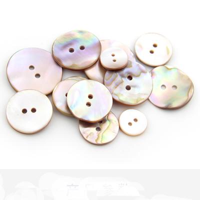 China Washable Wholesale2 Holes Round Agoya Shell Buttons Custom Making For Clothing for sale