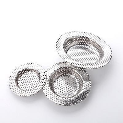 China Modern Stainless Steel Kitchen Sink Basket Strainer Drain Hair Catcher For Kitchen Bathroom for sale