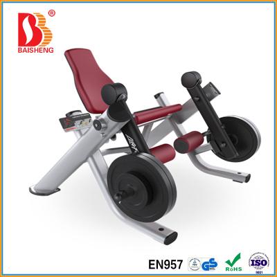 China 50*100*3.0mm Flat Oval Steel Pipe Plate Loaded Leg Extension For Gym Use for sale