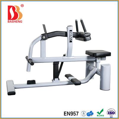 China 50*100*3.0mm Flat Oval Steel Commercial Fitness Calf Equipment Seated Raise for sale