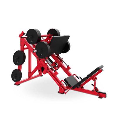 China 40*80*3.0mm Square Tube Hammer Strength Gym Equipment 45 Degree Leg Press for sale