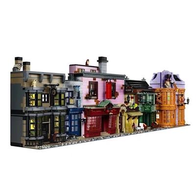 China Building Toy Diagon Alley Compatible legoed 75978 Building Blocks Bricks MOC Kits Classic Movie Model Kids Toys For Children Gift for sale