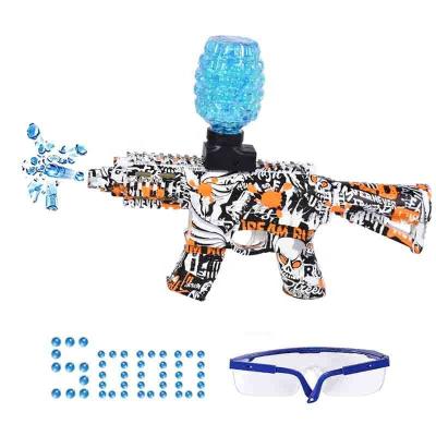 China Shooting Playing Games Splash Automatic Water Bomb With 5000 Water Beads Team Game Electric Gel Balls Outdoor Shooting Gun MINI M416 for sale