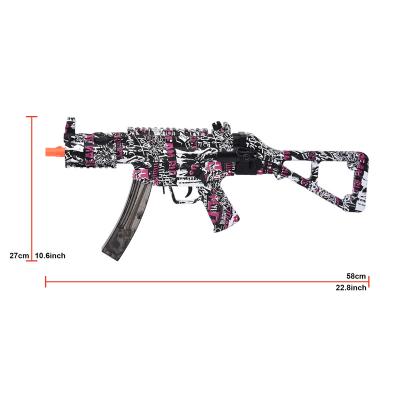 China Shooting Playing Games Amazon Games Mp5 P90 Freeze Shooter Freeze Splatter Water Ball Water Ball Gun Blaster Toy For Boy Outdoor Activity Toy Gun for sale