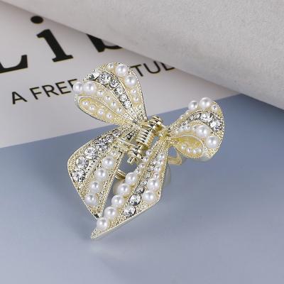 China ALLOY Rhinestone Hair Accessories Pretty Crystal Pearl Hairpin Headband Hair Accessories For Women Jewelry for sale