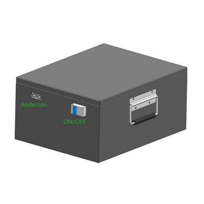 China Off grid storage 1000w 24v 3800wh lithium battery 24v 150ah lifepo4 battery with steel case for sale