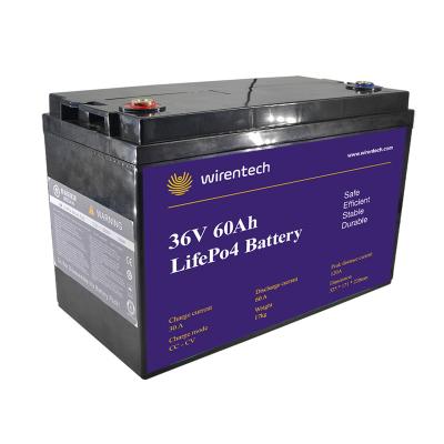 China AKKU golf cart 38.4V lifepo4 battery 36v 60ah 2kw golf cart battery for sale