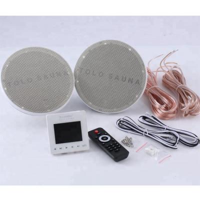 China Multifunctional Waterproof Computer Control Panel Speakers Bluetooth Music System For Marine Sauna Shower Wet Dry Steam Bath for sale