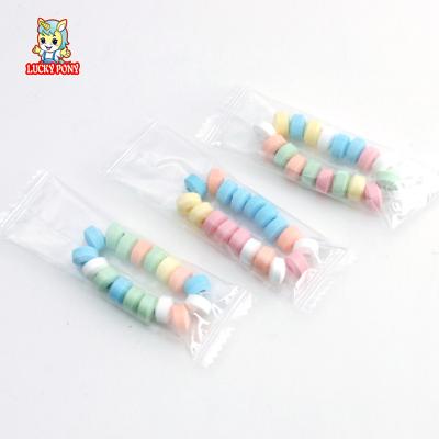 China Glucose valentines day candy dextrose candy 15g/pc candy bracelets with multi-color bead for sale