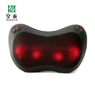 China Full Body Heating Electric Infrared Deep Tissue Shiatsu Knead Back Shoulder Neck Massager Pillow for sale