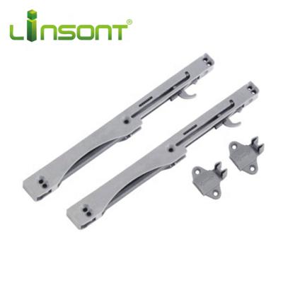 China Linsont Modern Heavy Duty Plastic Soft Close Sliding Door Damper Hardware Accessories For Drawer for sale