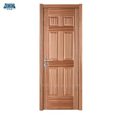 China JHK- 006 Europe Wooden Door FSC Certified Pine Wood Bedroom Laminate Door Designs for sale