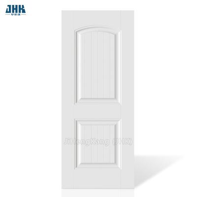 China JHK-S04 12mm Depth Modern Fashion Popular Bedroom White Primer HDF Door Skin for sale