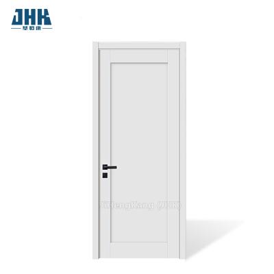 China JHK-SK01 White Primer White Primer Smooth One Panel White Primer Shaker Door The gate design Household doors are easy to inst for sale