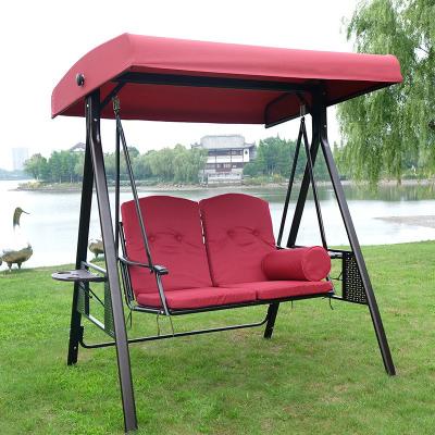 China Teakwood Furniture Swing Chair Panama Contemporary Outdoor Two Person Swing Chair Modern Design Two Person Swing Chair for sale