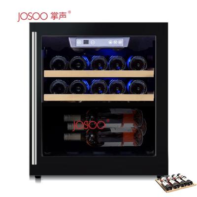 China Best Selling Small Commercial 40L 14 Bottles Wine Cooler Fridge Cellars Built In Wine Fridge for sale