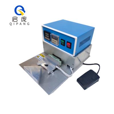 China High Quality Pneumatic Semi Automatic Aluminum Wire and Cable Strip Nose Bridge Beading Machine Mask Nose Bridge Welding Machine for sale