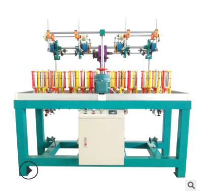 China New Type QIPANG High Speed ​​Round Lace Cord Braiding Machine PLC Elastic Multi-axis Hotels Lace Making Machine for sale