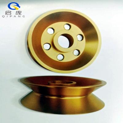 China Aluminum Alloy Iron QIPANG Guide Pulley Series Idler Wheel Roller Reels for Wire Reel Cable Take-up or Profit Aluminum for sale