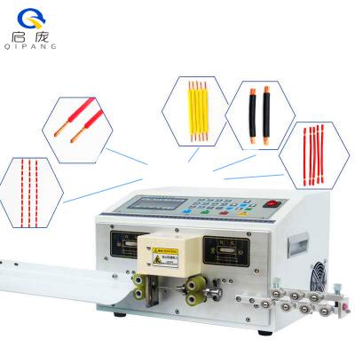 China Cable Stripping QIPANG Wire and Cable Harness Cutting and Stripping Machine Core Cable Stripper Automatic Multi Electrical Wire Stripping Machine for sale