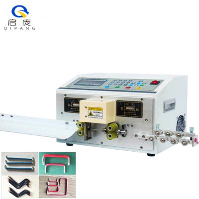 China Cable Stripping QIPANG Automatic Wire Stripping Machine 24awg 2 Core Video Cable Stripper, Cable Stripping Machine Bending Copper Scrap for sale