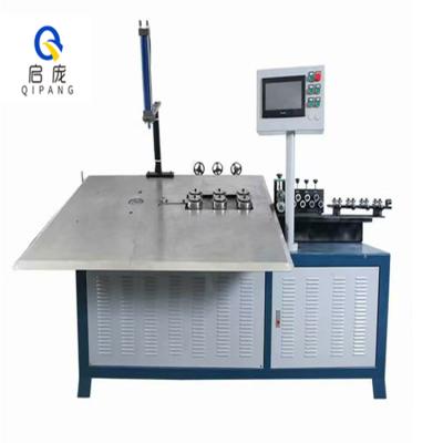 China Any Net Sheet Metal Wafer 2D CNC Iron Wure Stainless Steel Tube Bending Machine Automatic Flat Steel Mental Strap Plate Forming Devices for sale