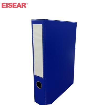 China High Quality Standard Size PVC Archive Box A4 /FC Size PVC Lever Vault File Storage Cardboard Boxes Document Case for sale