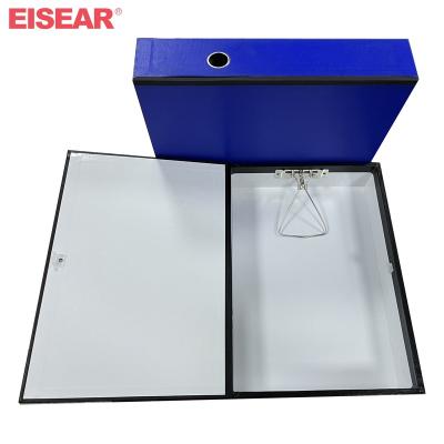 China High Quality PP A4 /FC File Box Standard Size PP Lever Vault File Storage Cardboard Boxes Document Case for sale