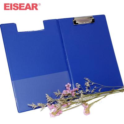 China High Quality PP A4 A5 B5 FC /Standard Size Double Sided With Clipboard Metal Clip / Without Pen Holder For School Hospital Office for sale