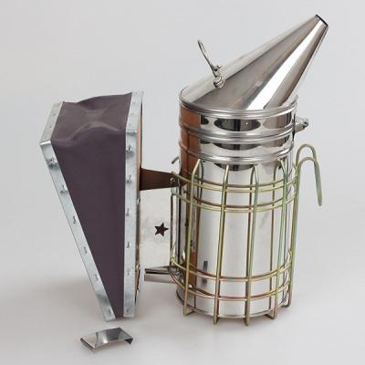 China Beekeeping Tools Beekeeping Equipment Stainless Steel Bee Smoker for sale