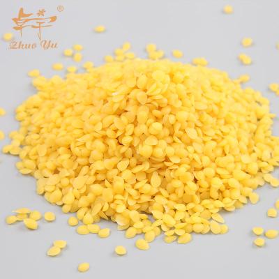 China Wholesale Bulk Yellow Food/Cosmetic/Filtered Beeswax Candle Beeswax Granule With Free Sample China for sale