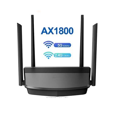 China Factory Price Full Router 1800mbps Wifi 6 Gigabit Home .4/5.8g 4lan Dual Band Internet Router for sale