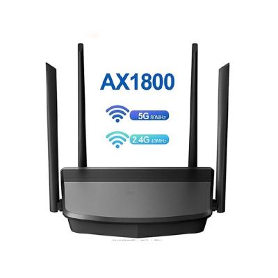 China Best Gigabit Router Home Modem 1800mbps Wifi 6 Port 2.4/5.8g 4lan Wireless Router for sale