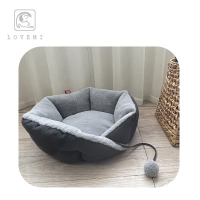 China LOVEMI Travel Plush Carefully Chose Material Cute Style Dog Sofa Bed For Dogs Pet Beds And Accessories for sale