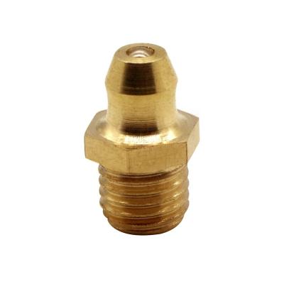 China SYD 930 Brass 8mm Grease Nipple Pressure Oiler Straight Fitting for sale